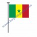 SENEGAL GÖNDER BAYRAK 50x75 ( EBAT SEÇİNİZ )